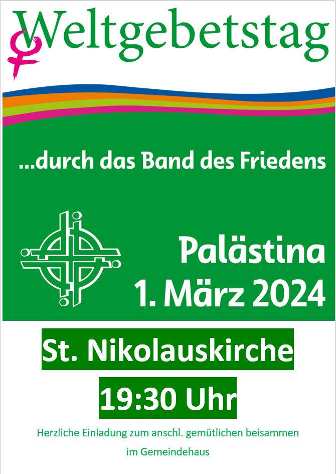 (c) Evang. Kirchengemeinde, Schalkhausen - Weltgebetstag 2024