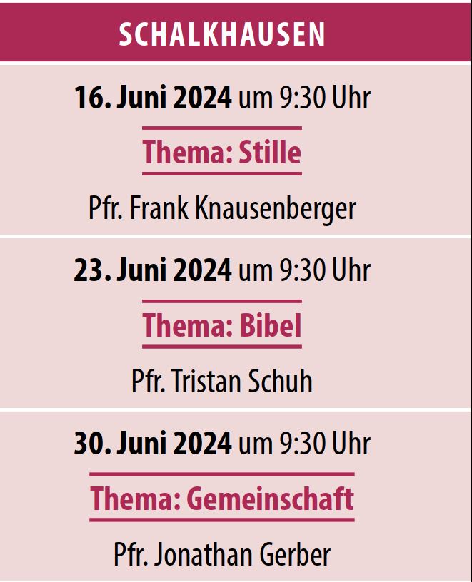 (c) Evang. Kirche Schalkhausen